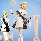 【In Stock】Vocaloid Hatsune Miku Cosplay 15th Anniversary Symphony of Evil Kagamine Rin Cosplay Costume